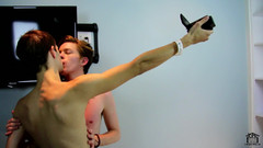 Homemade Twinks: Naseďte se do akce bez kondomu!