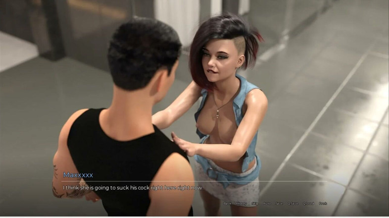 XXX Games Bunk: The Spellbook - gameplay - rollenspiel - freund liebt es, freundin beim blowjob...