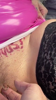 Outdoor-dreier-dreier-fick mit creampie!