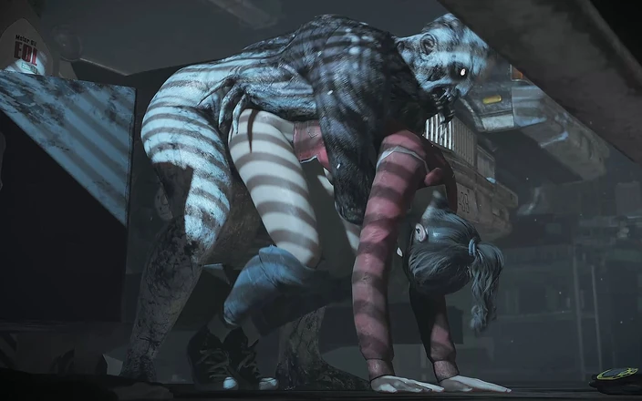 Creampie craze: Robaatoo Intense Hardcore Anal Sex: Hot Slut Fucked Doggy Style...