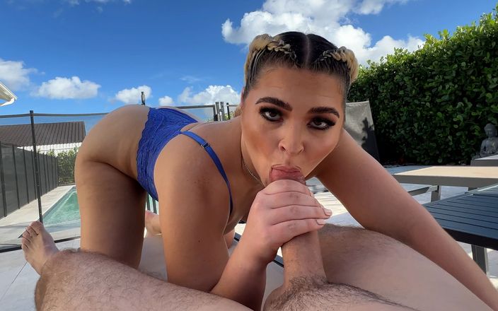 J-Mac: 大屁股 pawg rharri rhound 被大鸡巴 jmac 穿辫子