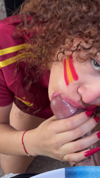 Spanje wereldkampioen, fan neukt Argentijnse na finale - Alejaandalejo