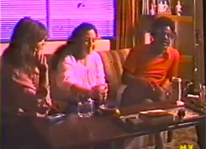 Homegrown Vintage: Night turns into amateur lesbian fun