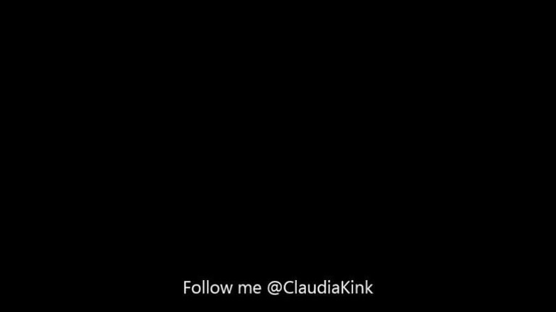 Claudia Kink: Worship my big ass in shiny tan pantihose