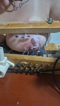 BDSM på mig själv med lite vaxlek