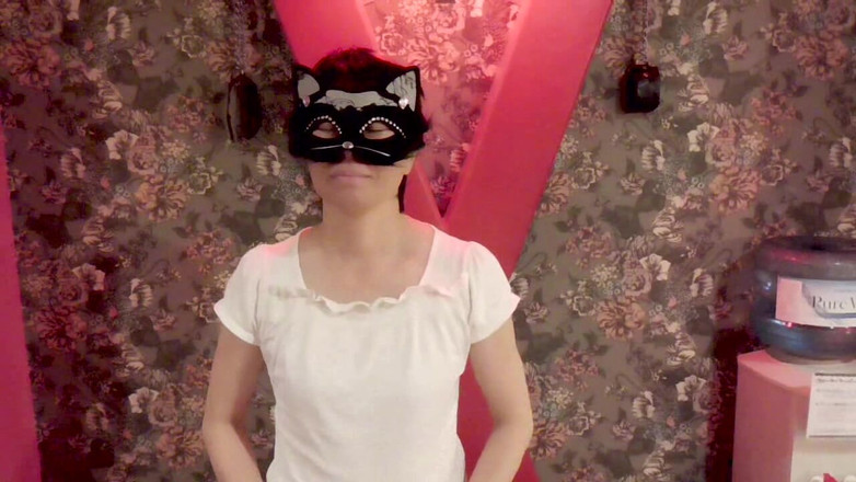 hiro_mayu_couple_jp: Mayu No62 God Ass, głębokie gardło, pełna maska na głowie, ślinienie...