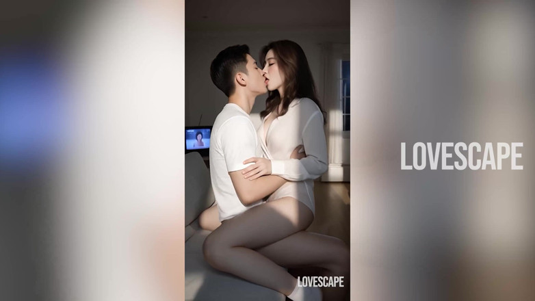 Lovescape: Bleib bei mir - süßer asiatischer engel wird zur valentinstag-nymphomanin