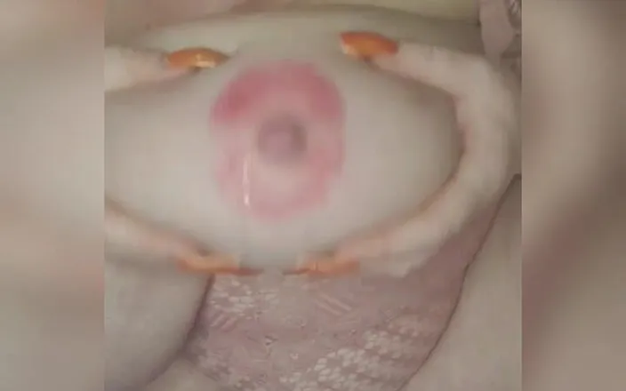 JJ Jewel BBW: Huge Tit/nipple Play &amp; Creamy Cum Shot