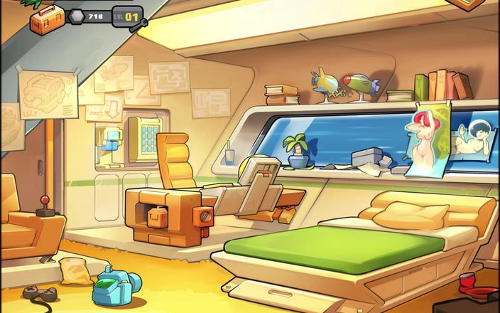 TheCummerBay: Giochiamo - space rescue: codice rosa, Test holo-immagini di Lune