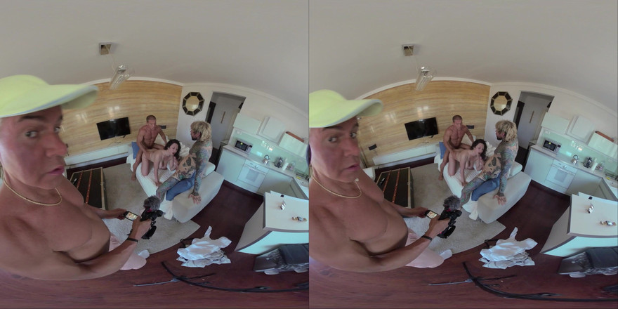 Dans VR: Busty Teen Lola Takes DP During Cheating VR Threesome!