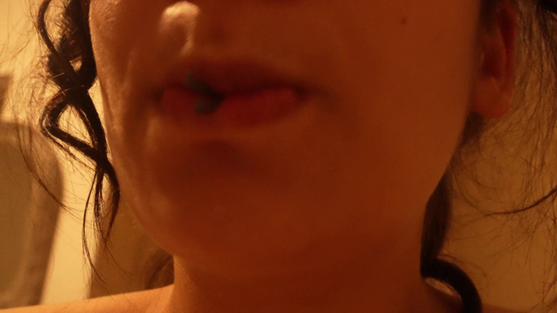 AmayaMori: Giantess Stepsister Is Very Hungry so She Eats Tiny Stepbrother...