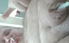 Cumshot at home