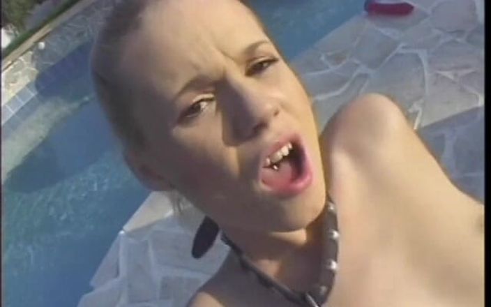 Dangerous Teens: Young Blonde Summissive Slut with Small Tits Yasmine Gold Was...