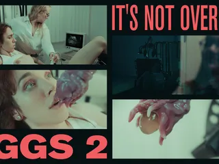 Eggs 2 - video fetiche con consolador ovipositor
