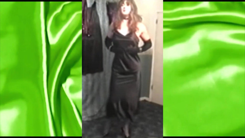 MoniqueSatinTv: Svart satin 02