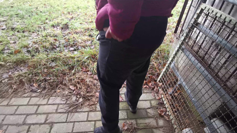 Bouncy Tits Action: Arsch und tittenpanking in der natur