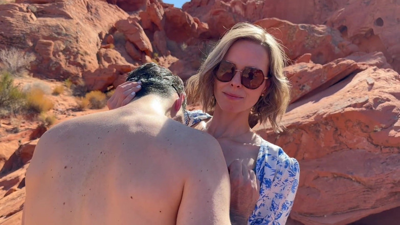 Serenity Cox: Husband and His Friend Fuck Wife on Hike in the...