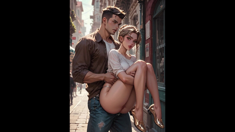 sexykahani: Dicker arsch, schüchterne MILF fickt ai-porno