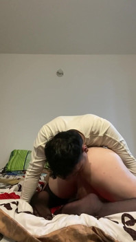 I love to eat a fat white ass