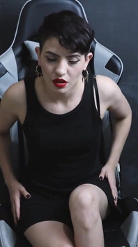 Guided Handjob, Girl and Her Strapon