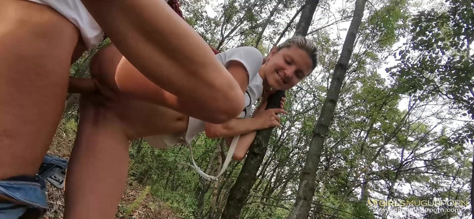 Mugur's World: Outdoor threesome with Gina Gerson and Verona Sky