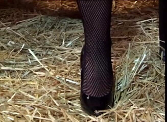 Vintage Usa: Lesbian vintage dildo ass penetrated