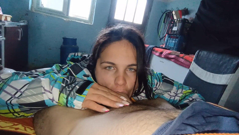 Ionut899: Stepdaughter Mio Sucks Deep and Swallows It All