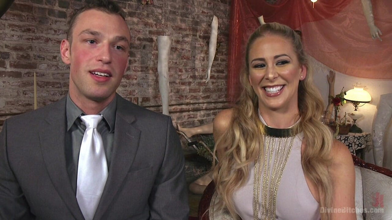 Divine Bitches by Kink: Pretty Lil' Fuck Bunny Gets His Dick Sounded and His...