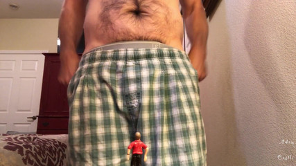 Adam Castle Solo: Obří adam sperma a zadek doms zmenšit muže