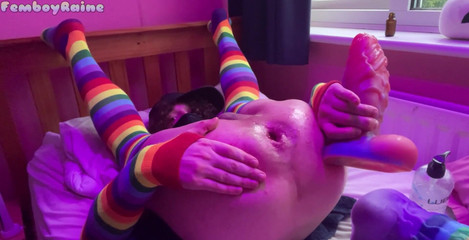 Rainbow Femboy: How Do You All Like This New Lighting? It Really...