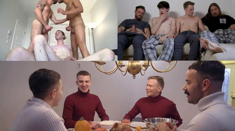 Say Uncle: Twink Trade - मांसल दोस्त markus kage और romeo davis पसीने से तर कसरत के लिए अपने सौतेले बेटे की अदला-बदली करते हैं