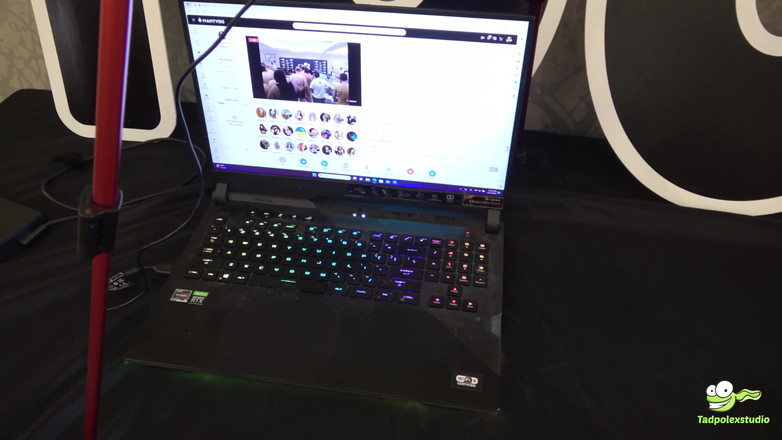 TadpolexStudio: Laci foxx fluffs di-gangbang epik sama rebel rhyder