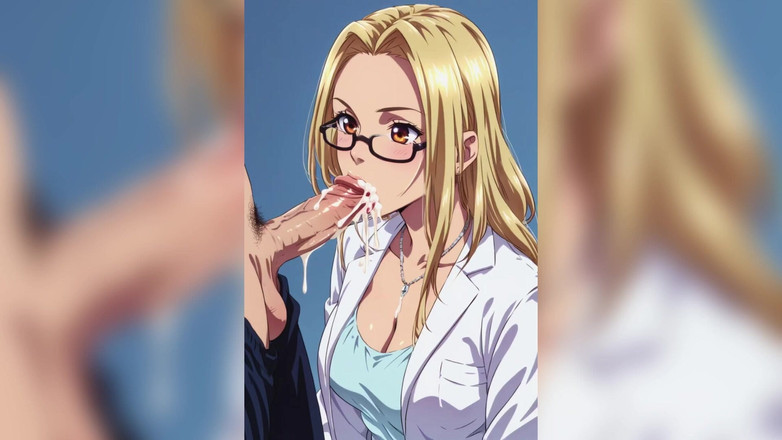 BJGJ: Teen Office Blowjob Cum