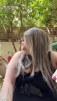 BBW Brazilian MILF Morning Outdoor Chainsmoking Ritual Parliament Longs