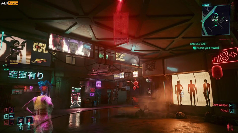 LewdArcade: Cyberpunk 2077 Grace &amp; Charlene Fox Sex Scenes [18+] Joy Toy Hot Scenes...