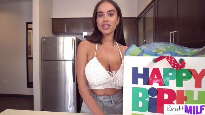 BrattyMilf: Stepmom gave me birthday sex