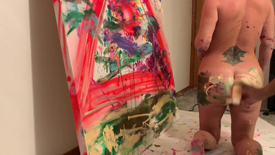 Farmers Wifey: Melukis badan berbogel