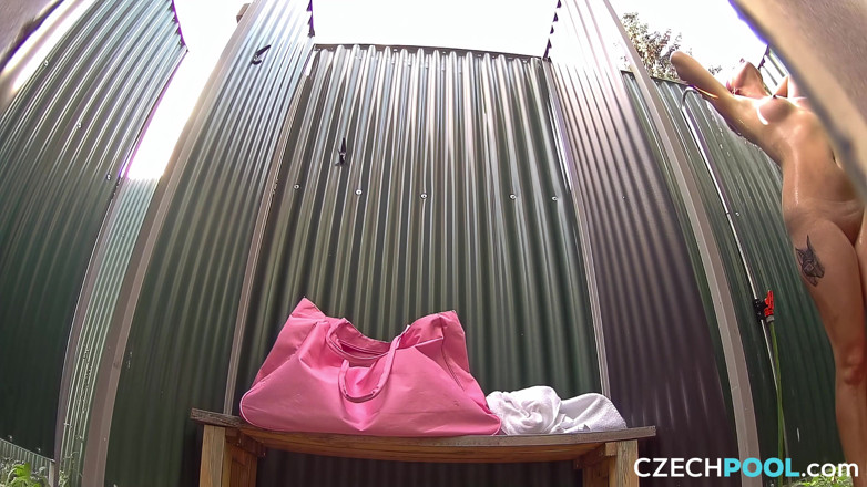 Czech Pool: Czech Pool 12: Wet Ginger Pussy