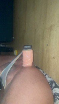 My Dildo Purrs Around in My Ass