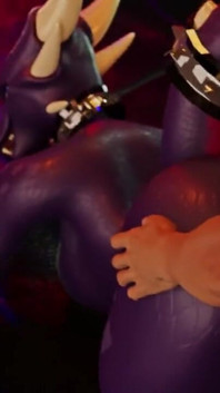 Cynder Gets Fucked From Behind - 3D Furry Anthro Spyro the Dragon