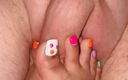 Latina malas nail house: Footjob e Toejob com pau gordo por tesão molhada latina