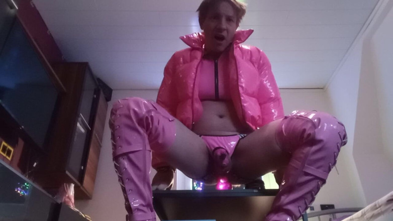 Fem-Boy40: Trénink Sissy