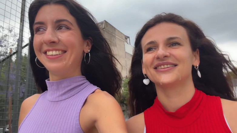 Katty West: Los vecinos piden correrse en sus caras adorables para un...