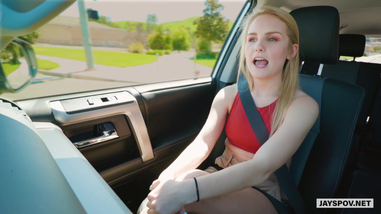 JAYS POV: Tiny Blonde Teen 18 Years Old First Time Porn Video