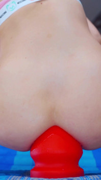 Hugest Butt Plug Ever First Time Trying