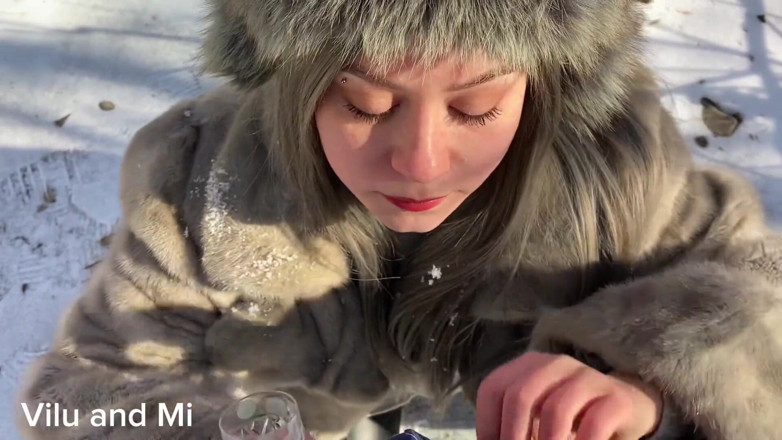 Vilu_and_Mi: Slavic Core - Frozen Cum-load Drinking - Vilu Vidish Cut Clip