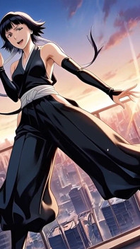 Sui-feng After Dark é uma capitã perigosa na adaptação de IA de Bleach
