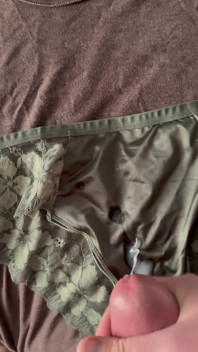 Cum on Wife’s Panties 14