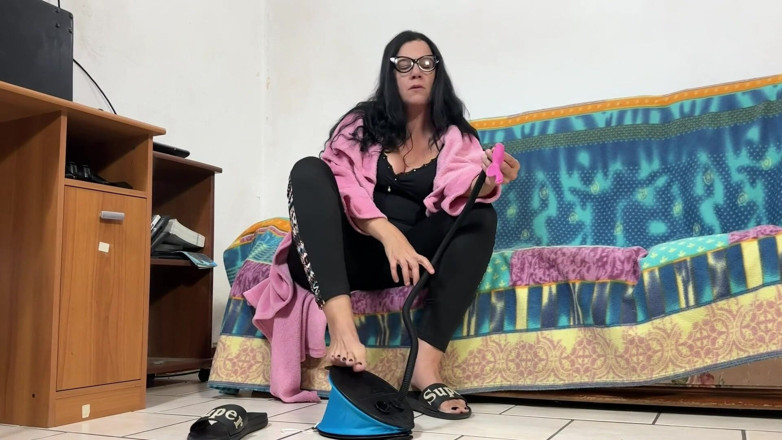 Bergami Melissa: Deja tus bolas reventar como yo globos