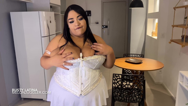 Busty BBW Latinas: Bbw latina con bel seno appeso completo si scopa da...